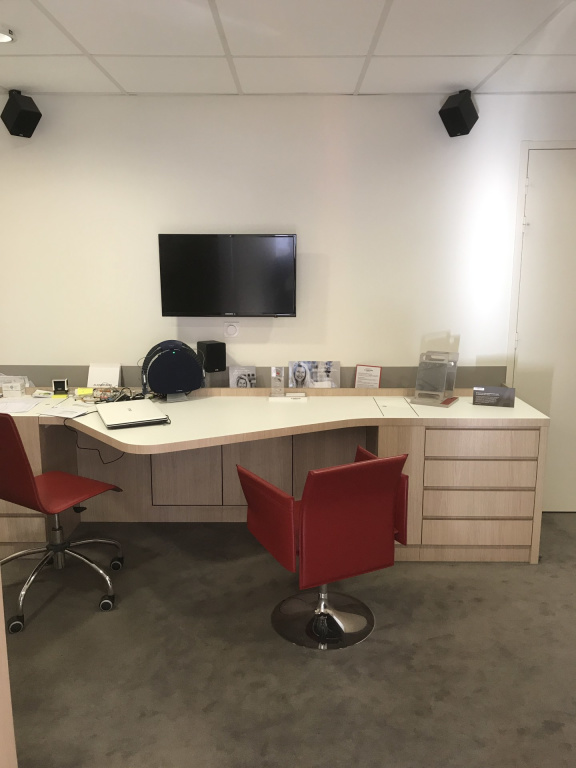 Magasin audioprothesiste 84 cours du Général Leclerc 33210 LANGON intérieur