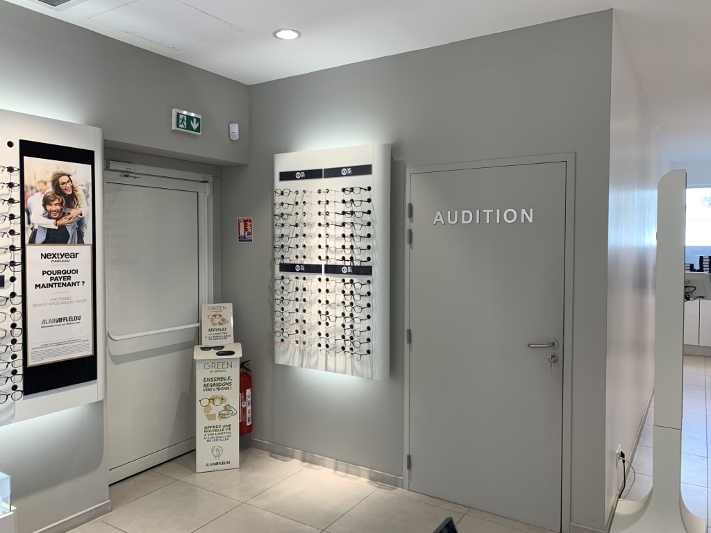 Magasin audioprothesiste 2 avenue du Grand Large 34300 AGDE intérieur