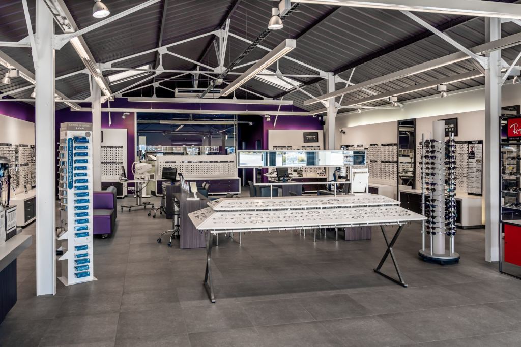 Magasin Opticien ZAC Espace valentin 25000 BESANÇON intérieur