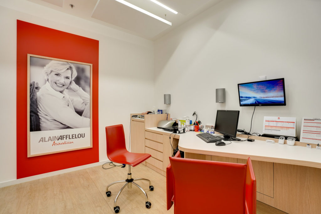 Magasin audioprothesiste C.C. Auchan 44230 SAINT-SÉBASTIEN-SUR-LOIRE intérieur