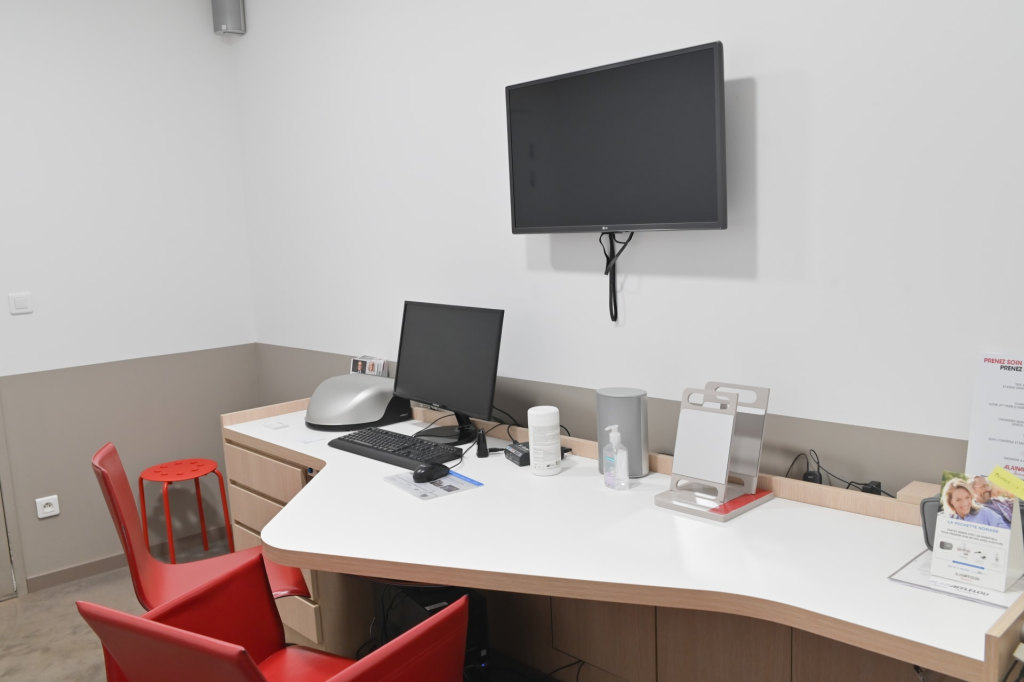 Magasin audioprothesiste 26 rue d'Aiguillon - place Wilson 29200 BREST intérieur