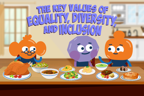 The Key Values of Equality, Diversity, and Inclusion