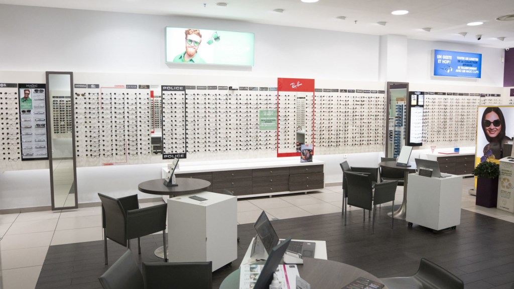 Magasin Opticien C.C. Carrefour 93700 DRANCY intérieur