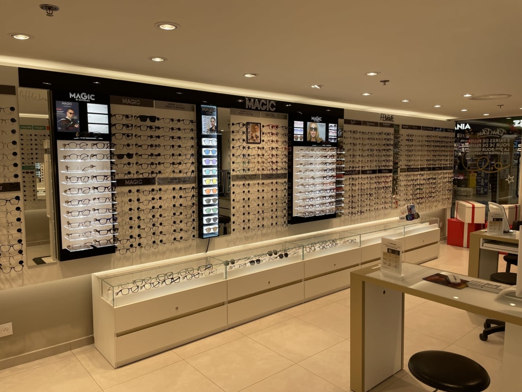 Magasin Opticien C.C. Géant 83580 GASSIN intérieur