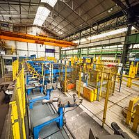 Heat Treatment Line with Cutting Saw at the end for Sampling-ITG Indultionsanslagen - Image 10