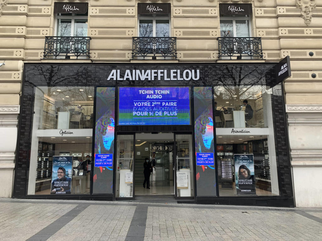 Magasin audioprothesiste 104 avenue des Champs Elysées 75008 PARIS
