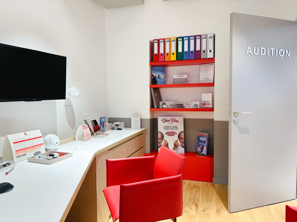 Magasin audioprothesiste 23 Le Paquebot 44600 SAINT-NAZAIRE intérieur