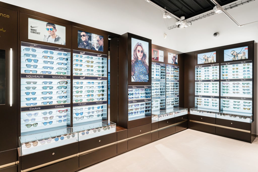 Magasin Opticien 396 boulevard de la Prairie 44150 SAINT-GÉRÉON intérieur