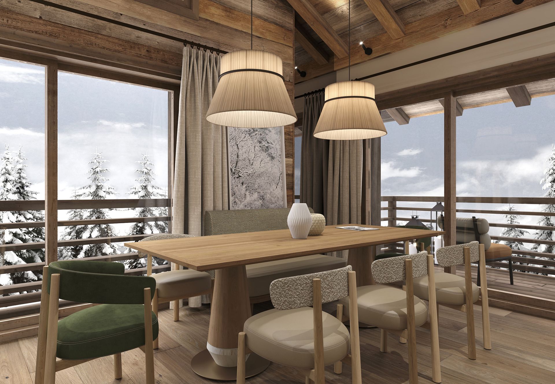 Penthouse de 4 chambres à vendre à Mercantour, Alpes françaises