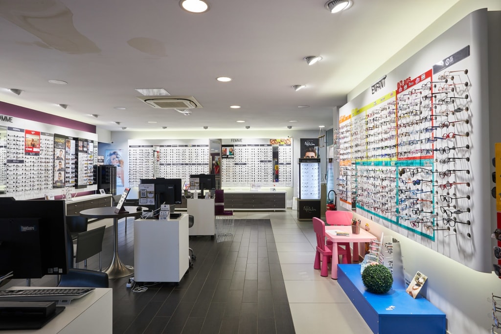 Magasin Opticien ZAC Côte Soleil - C.C. Intermarché 30600 VAUVERT intérieur
