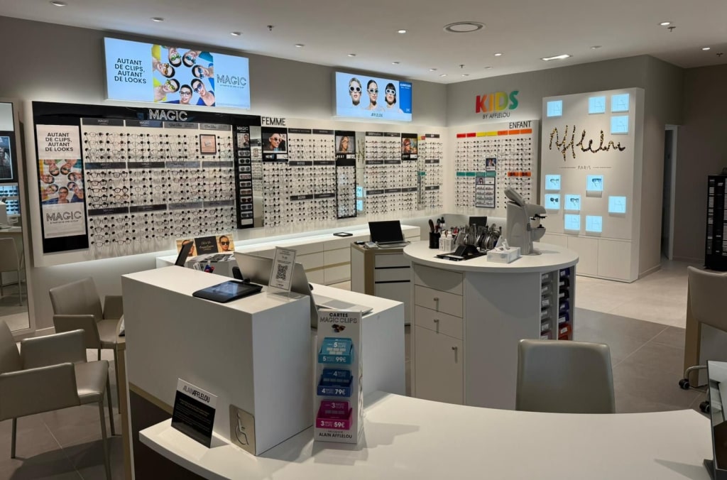 Magasin Opticien C.C. Carrefour 74000 ANNECY intérieur