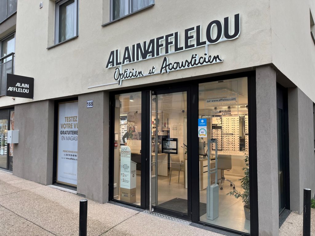 Magasin audioprothesiste 168 rue Général de Gaulle 69530 BRIGNAIS extérieur