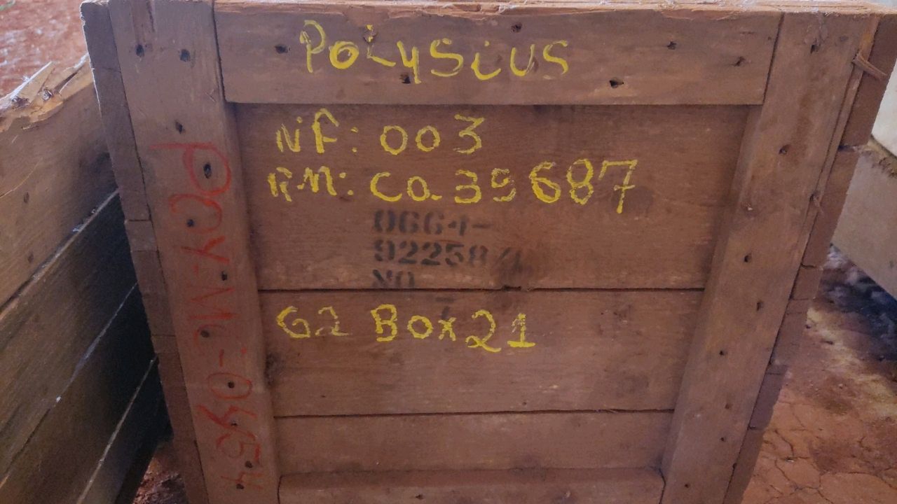 Box with Various Parts