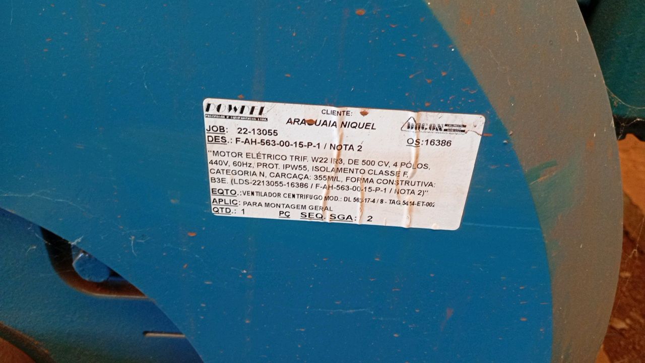 WEG W22 500CV Electric Motor