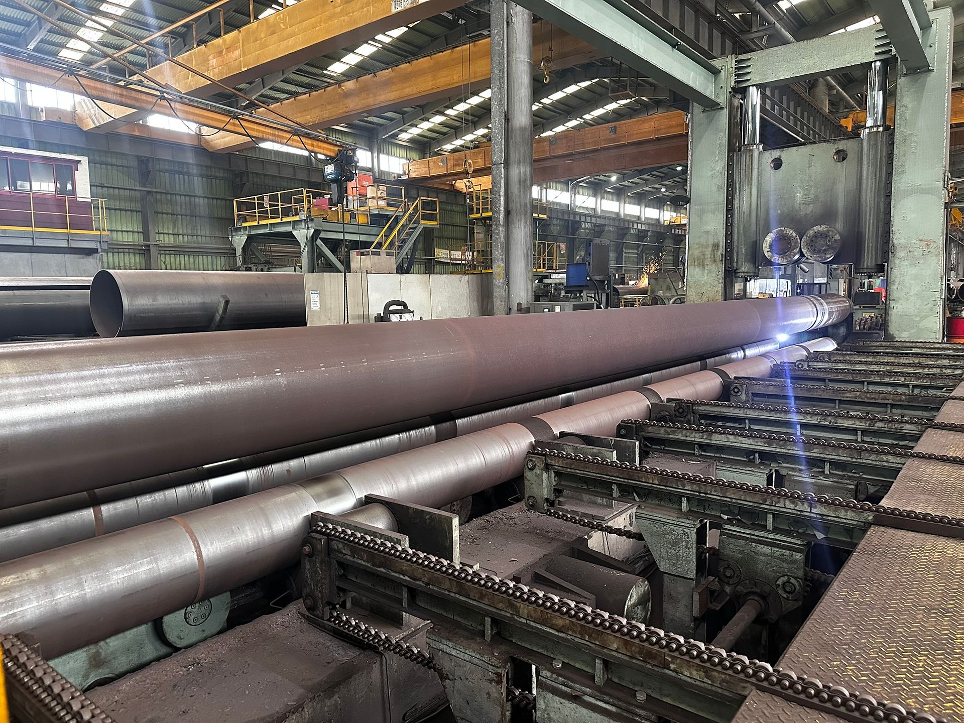 LSAW Welded Pipe Production Line-HAEUSLER-Position-1