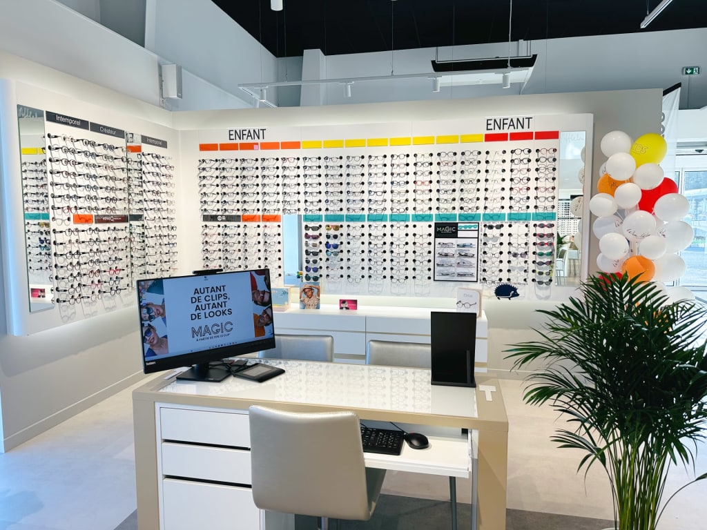 Magasin Opticien ZAC Vrillonnerie 37170 CHAMBRAY-LÈS-TOURS intérieur