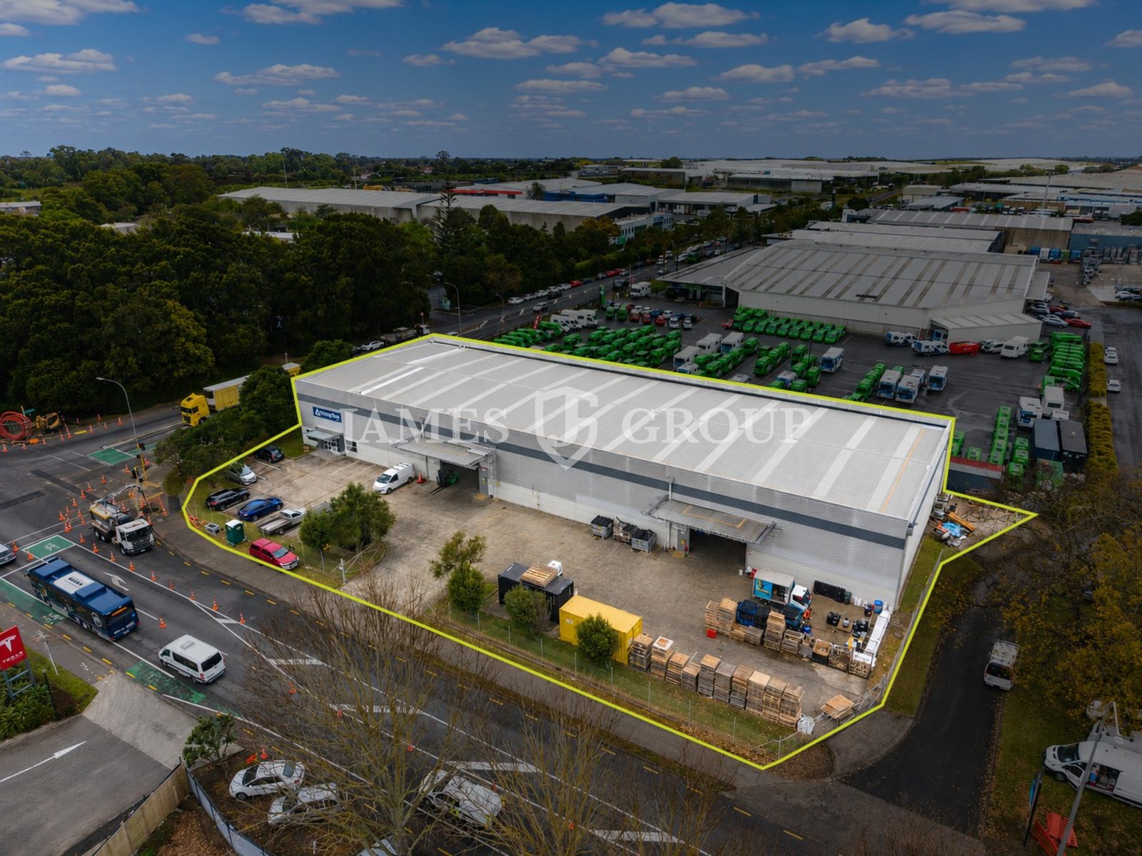 Maximum Exposure | Corner Industrial With Yard