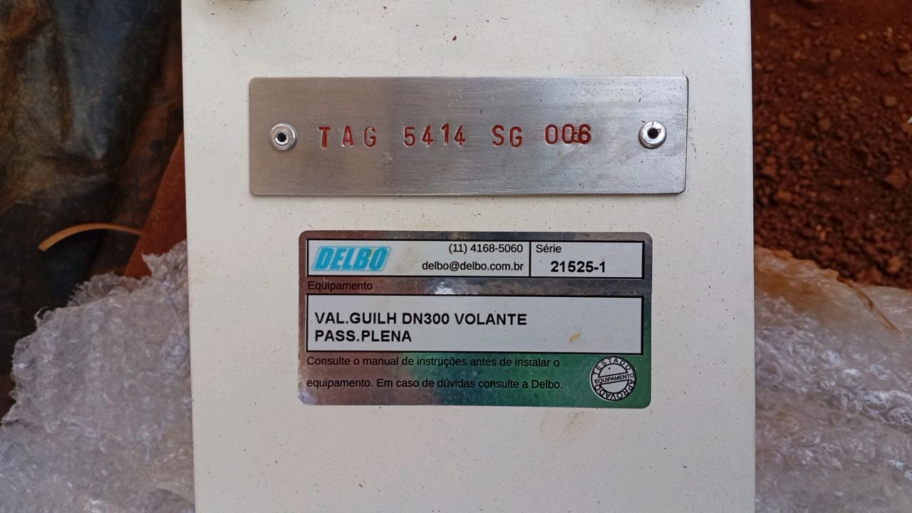 Manual Knife Gate Valve DN 12” – ANSI 304# | JWDEL / DUCON