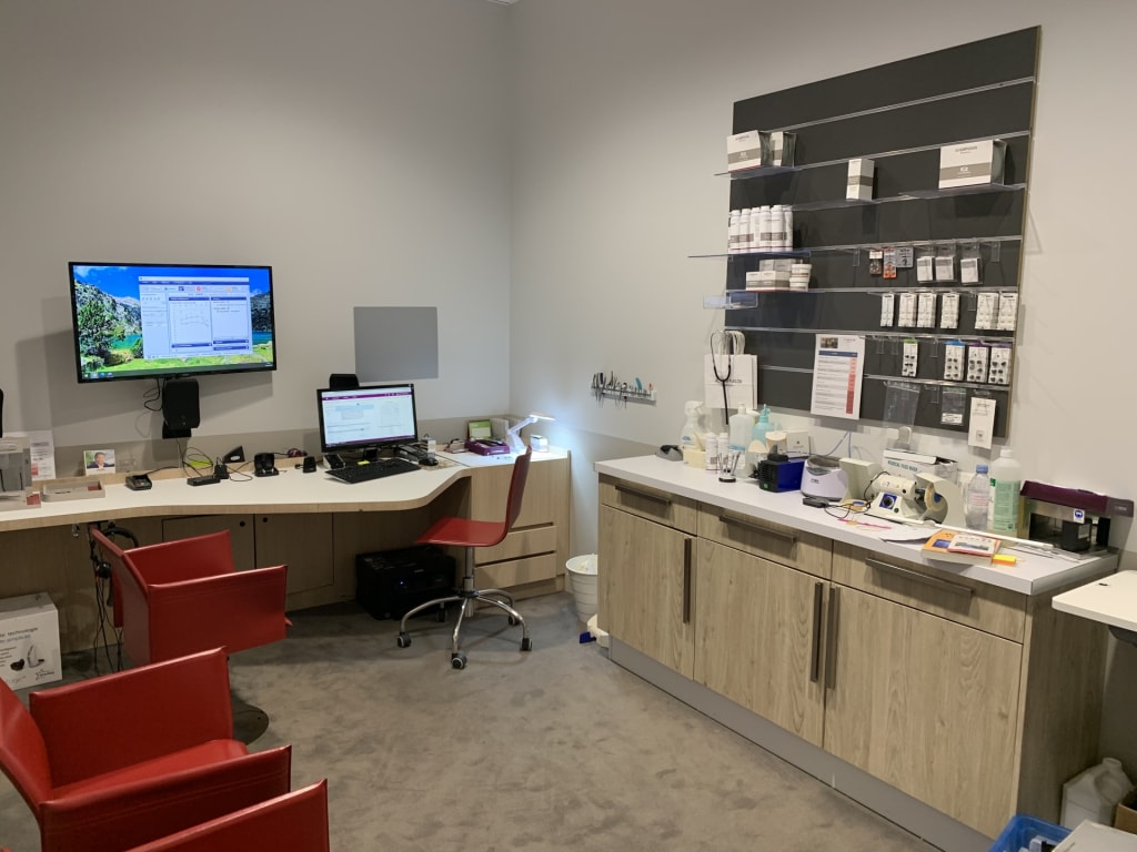 Magasin audioprothesiste ZAC Le Méridien - route de Pau 65420 IBOS intérieur