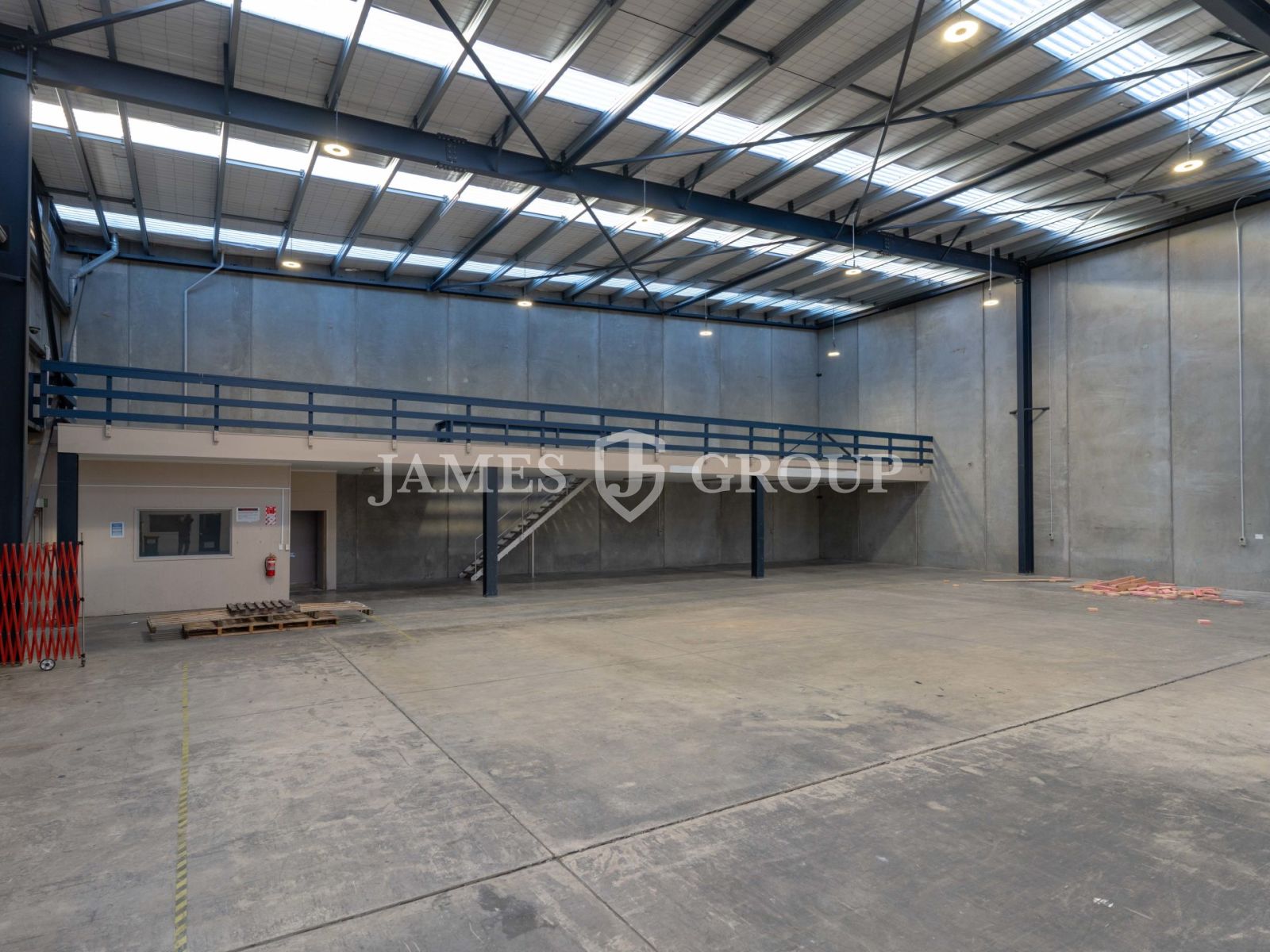Heavy Industrial Facility With Gantry Crane