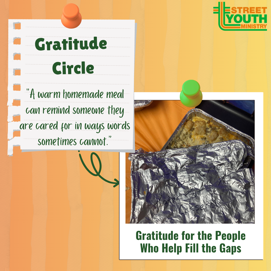 Gratitude for the People Who Help Fill the Gaps