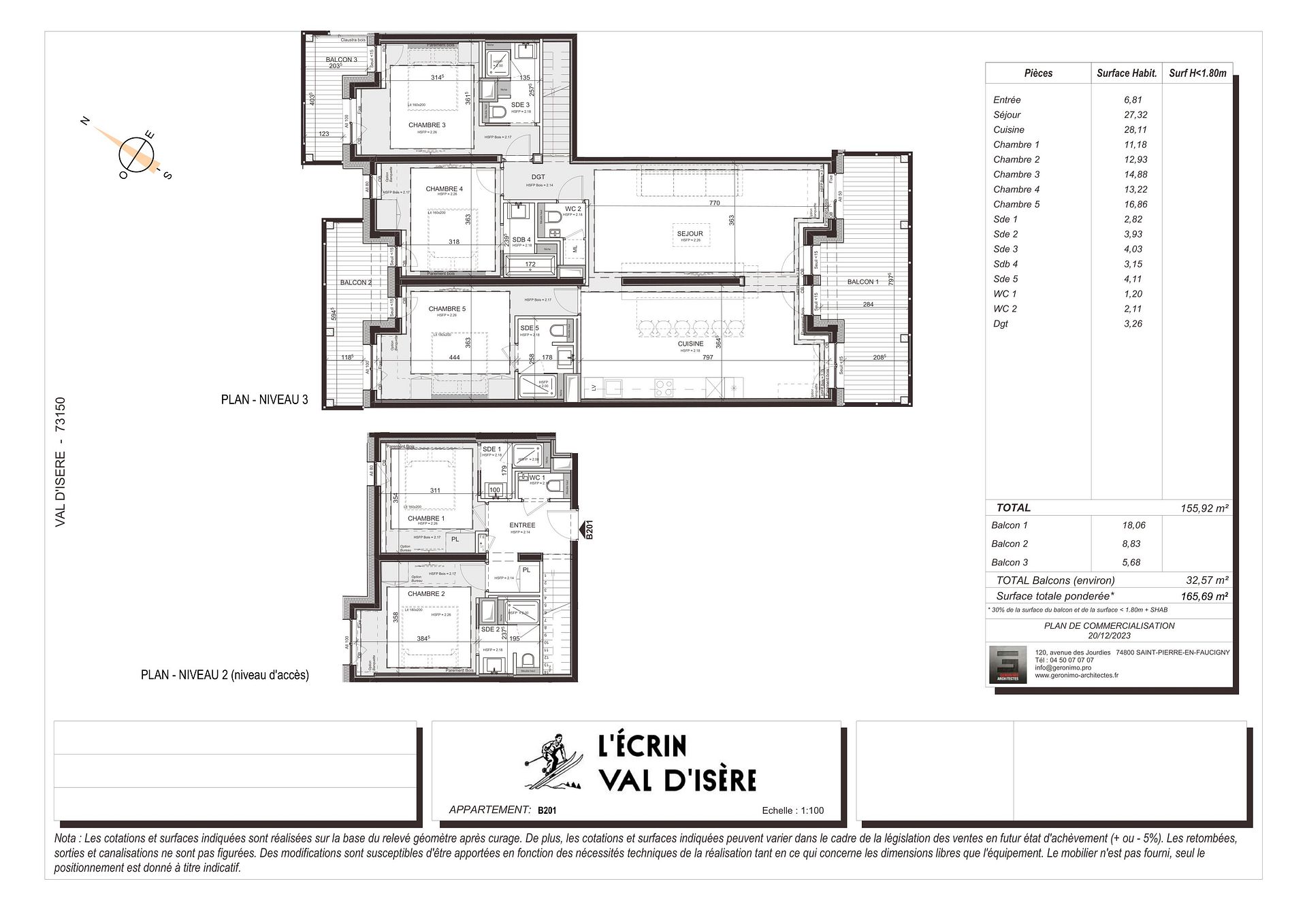 5 bed Apartment For Sale in Espace Killy, French Alps