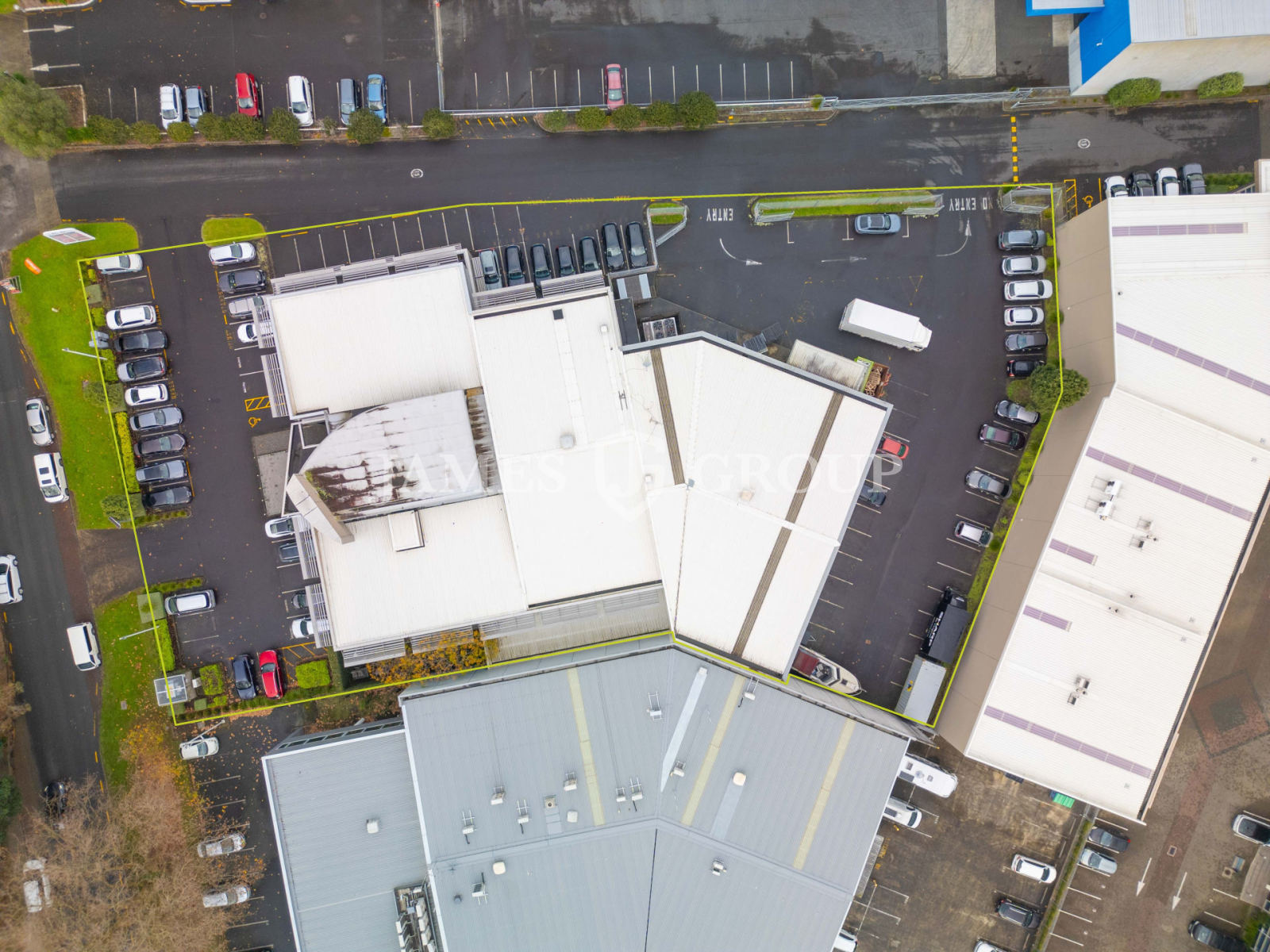 High Capacity Warehouse + Office With 42 Carparks