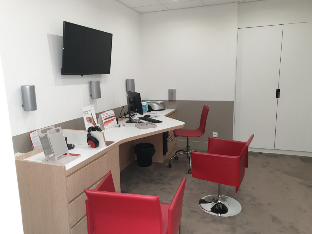 Magasin audioprothesiste 16 rue Nationale 59140 DUNKERQUE intérieur