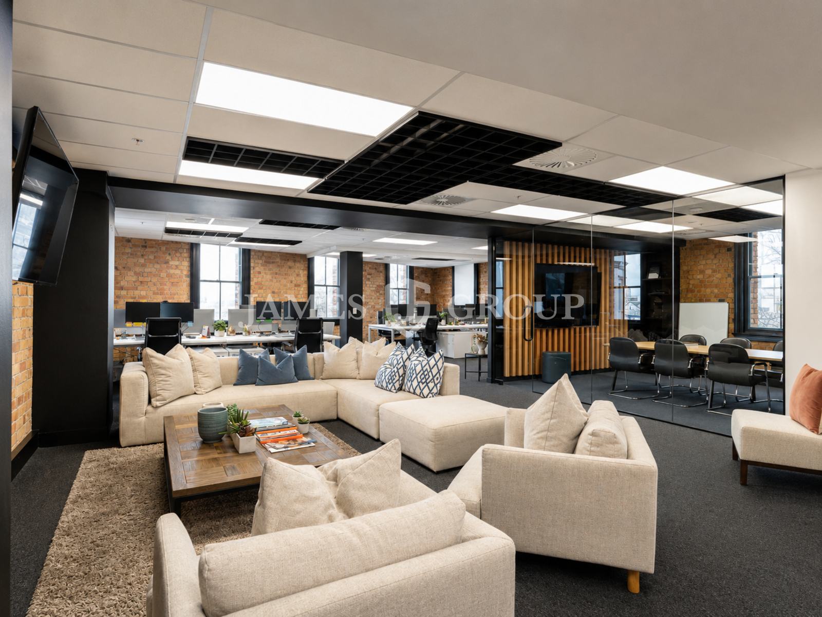Premium Character Office Across Two Levels