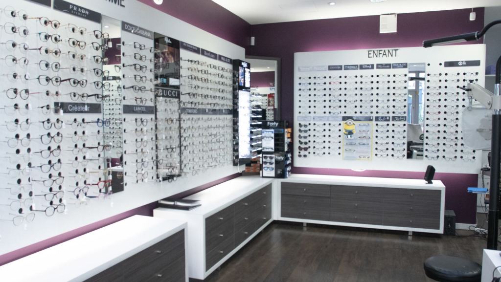 Magasin Opticien 41 avenue du Château 94300 VINCENNES intérieur