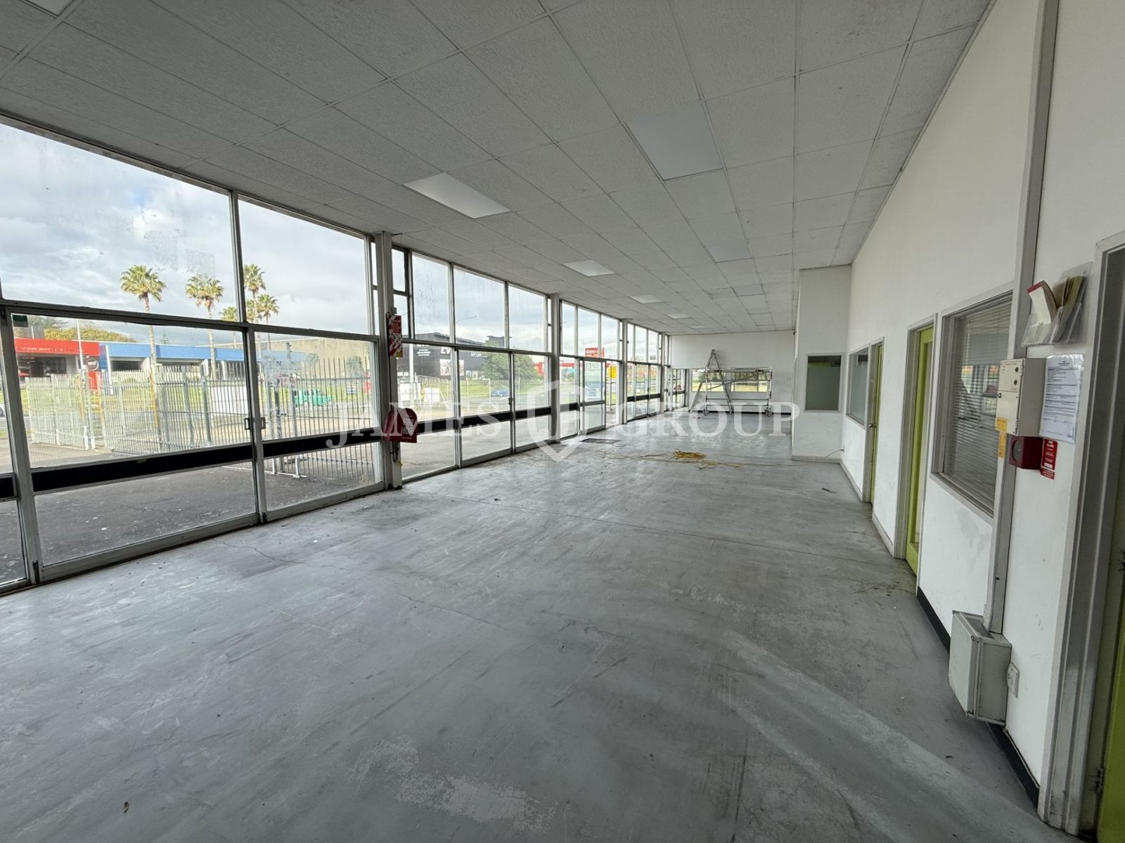 High Profile Secure Yard + Retail Area