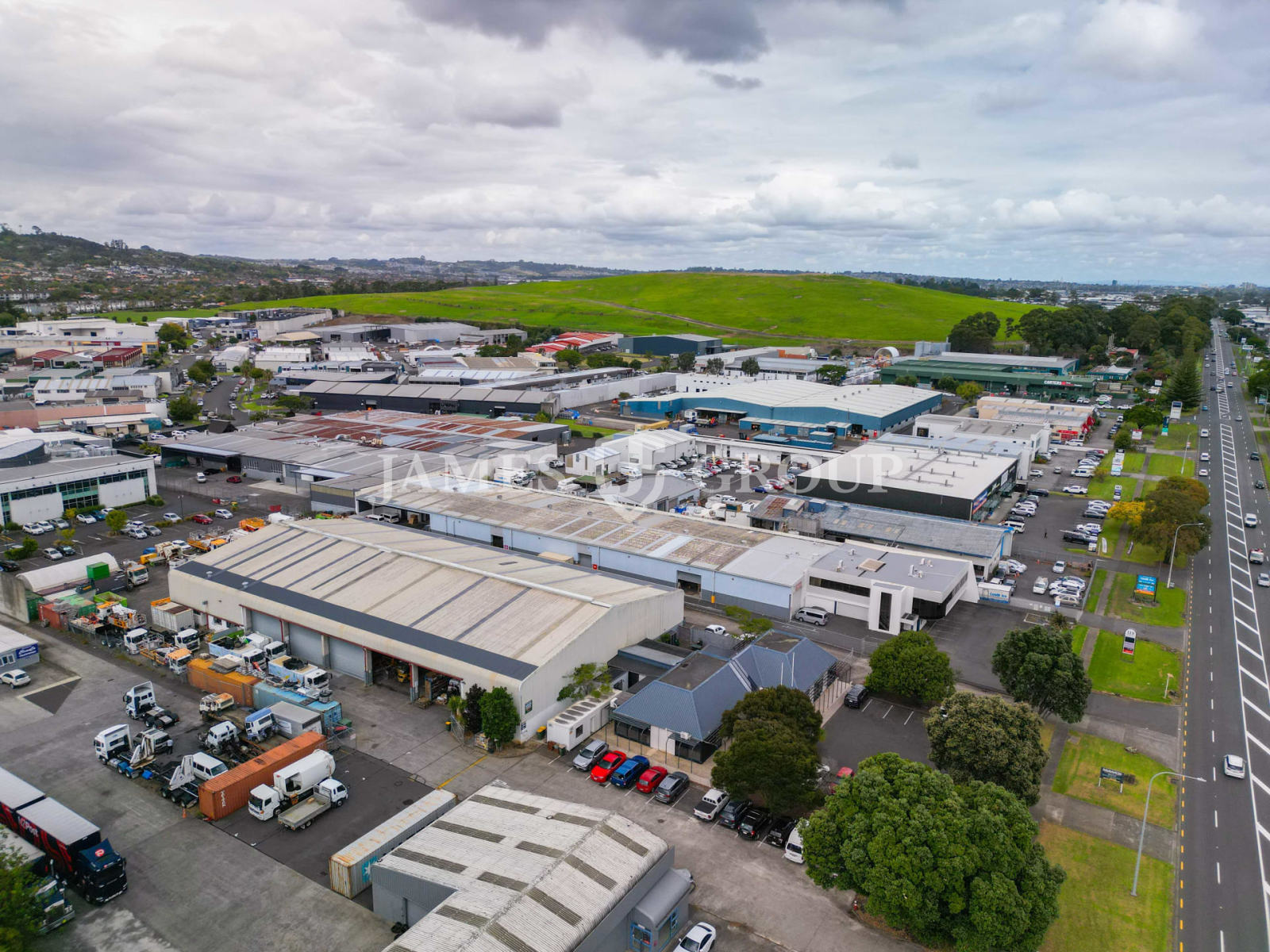 High-power Industrial With Drive-around Access