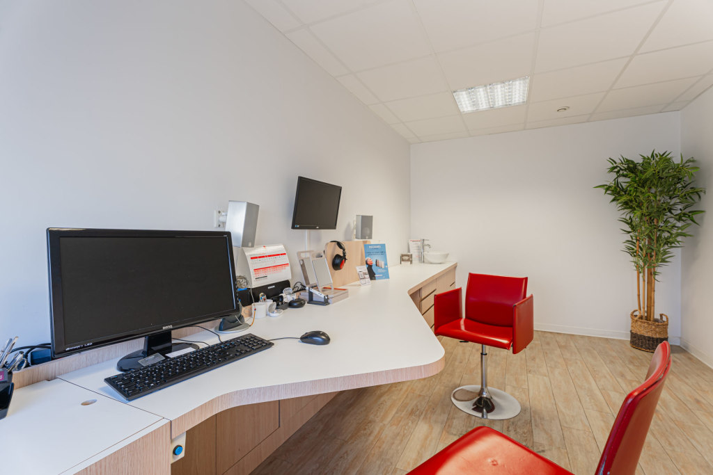 Magasin audioprothesiste 281 route de Vannes 44800 SAINT-HERBLAIN intérieur