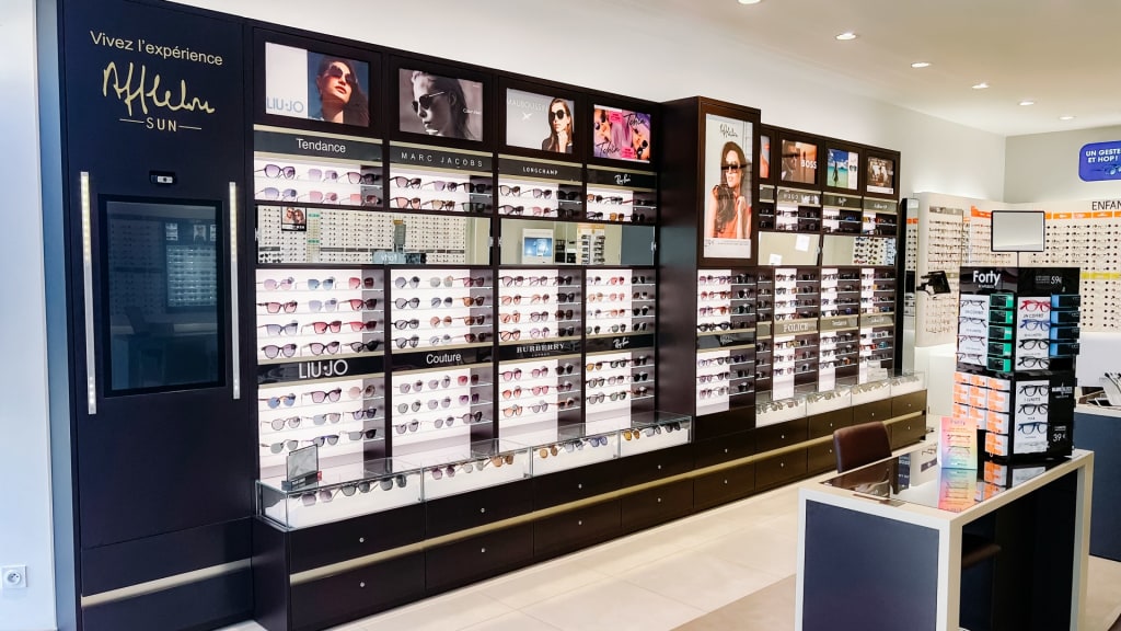 Magasin Opticien ZA Ponson Moulon - 13 rue de la Sardonne 07200 AUBENAS intérieur
