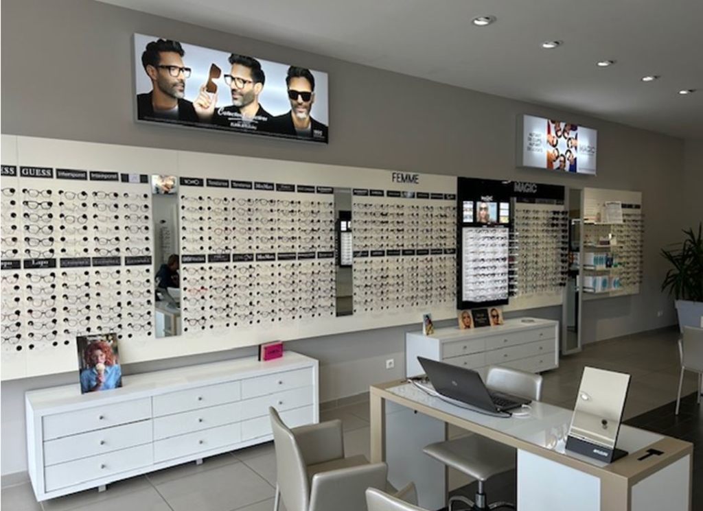 Magasin Opticien ZAC des Clairions - 14 rue des Fourneaux 89000 AUXERRE intérieur
