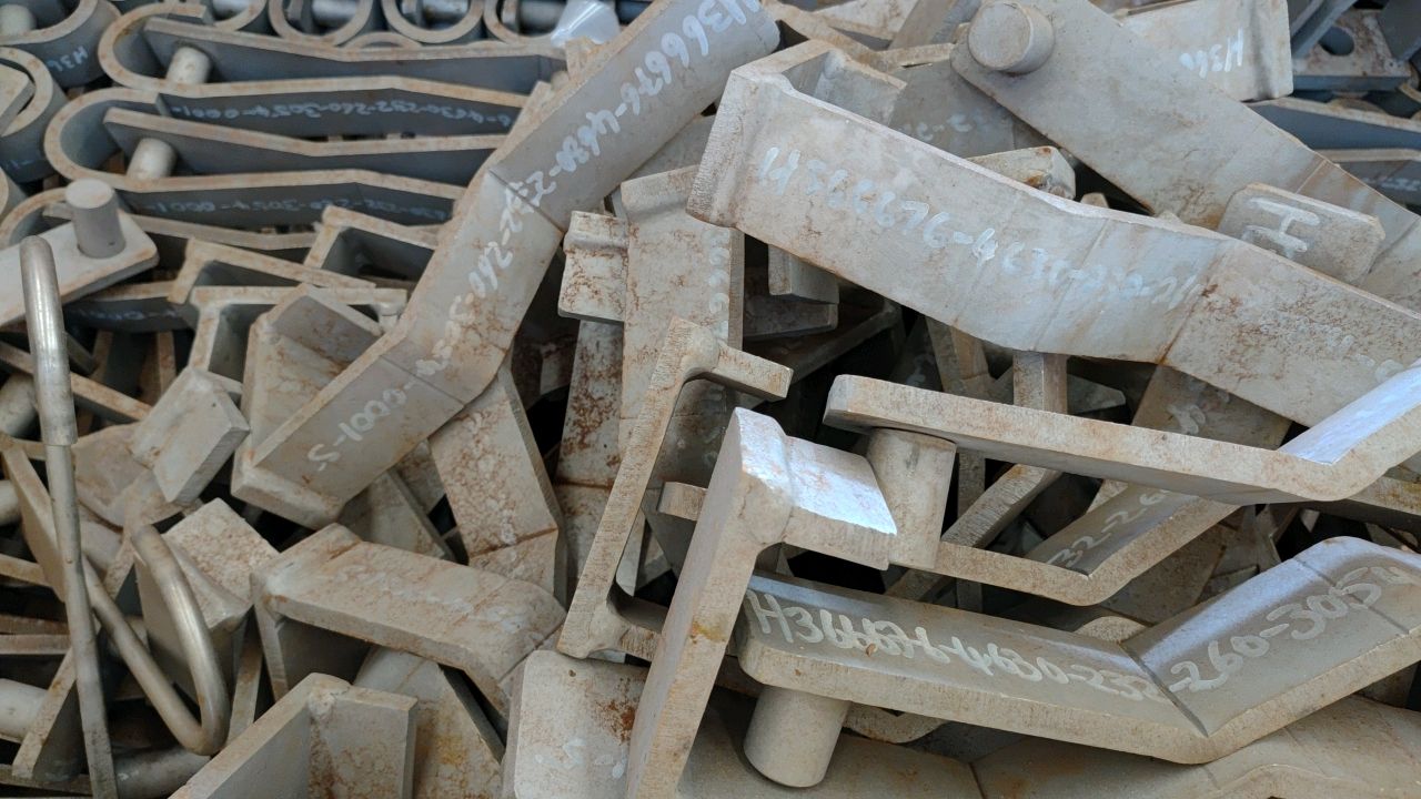 Box with various fastening items