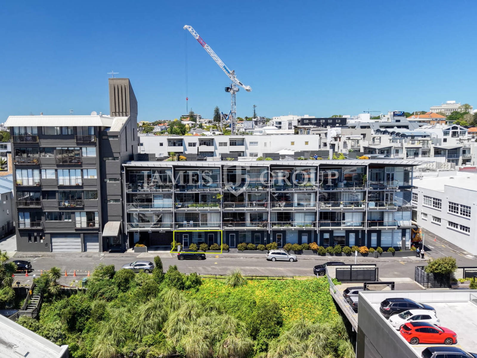 North-facing Parnell Office With Two Car Parks