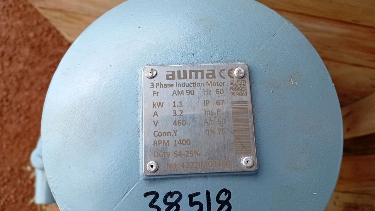 Electric Actuator GF 125.2 with AUMA Geared Motor AM 90