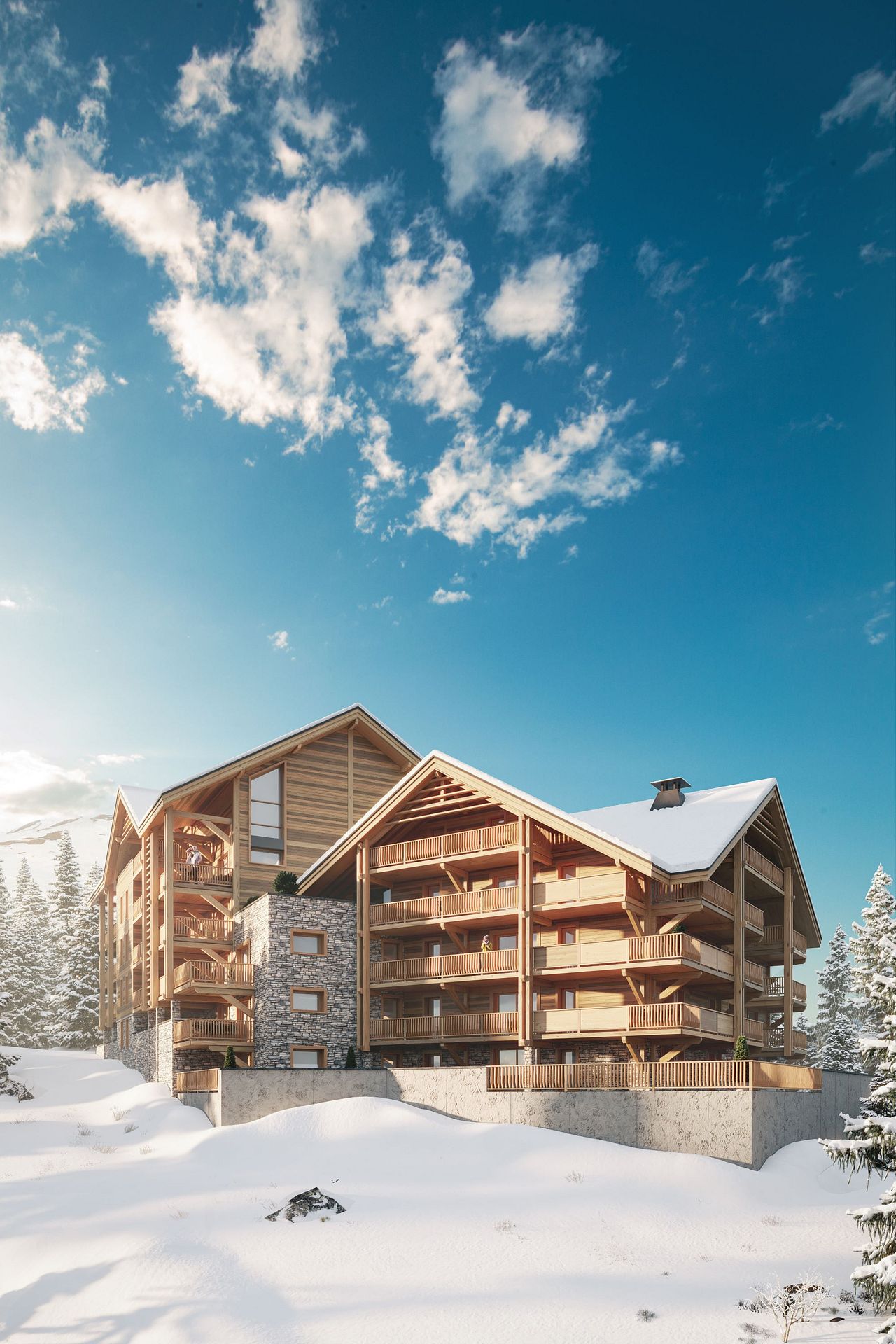 1 bed Penthouse For Sale in Les Les Sybelles, French Alps