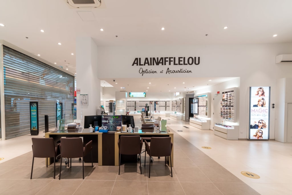 Magasin Opticien C.C. Auchan 91220 BRÉTIGNY-SUR-ORGE intérieur