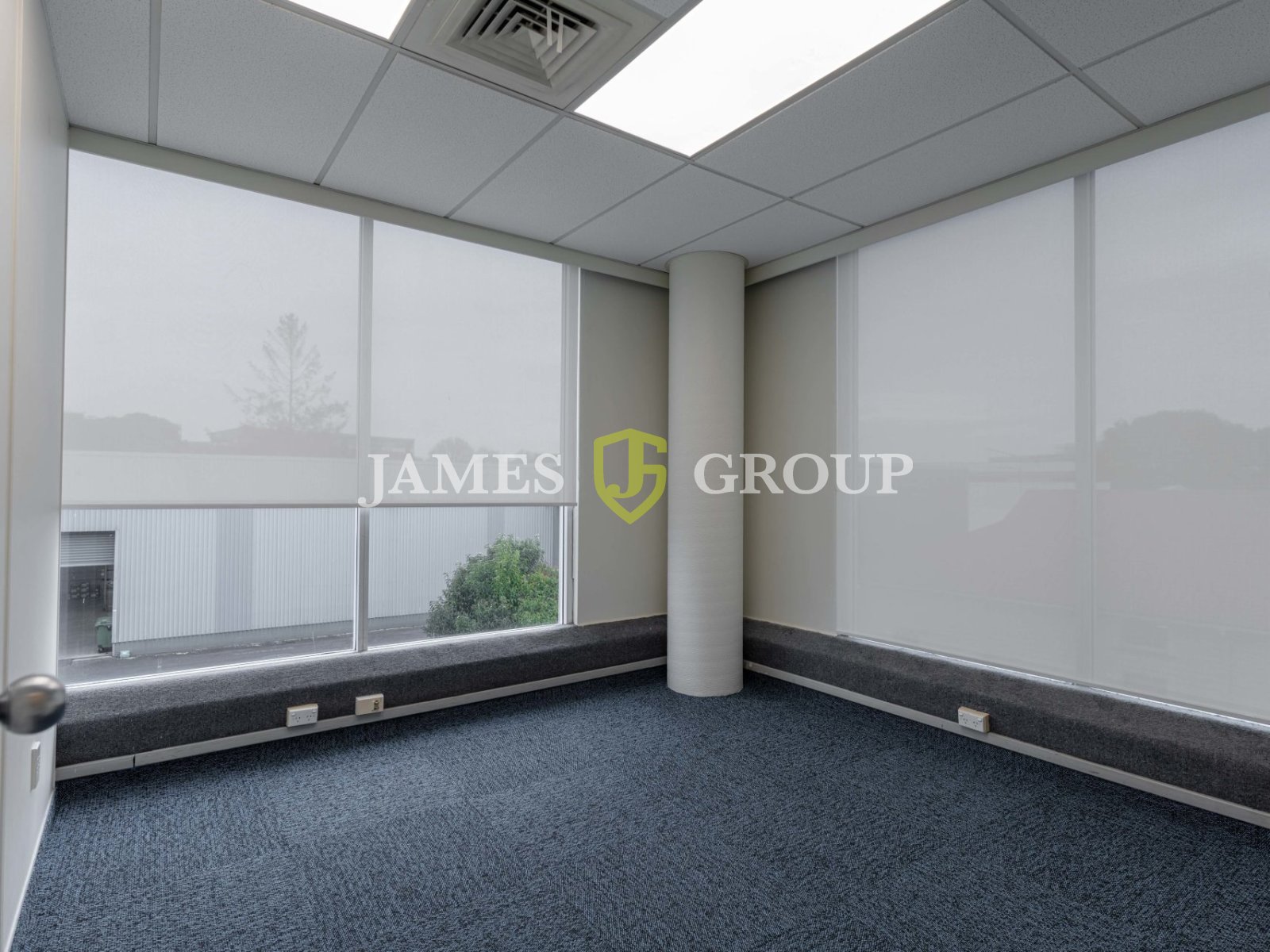 Partitioned Office Space With Open-plan Potential