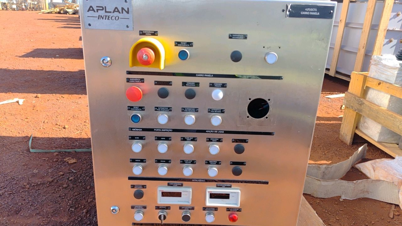 Aplan Joysticks Table with Pannel for Transfer Car