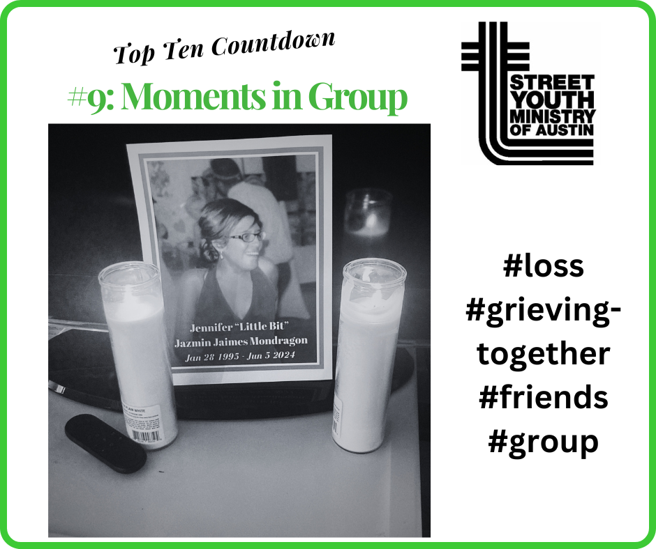 Street Youth Ministry Top Ten Countdown #9: Memorial Quotes from Clients
