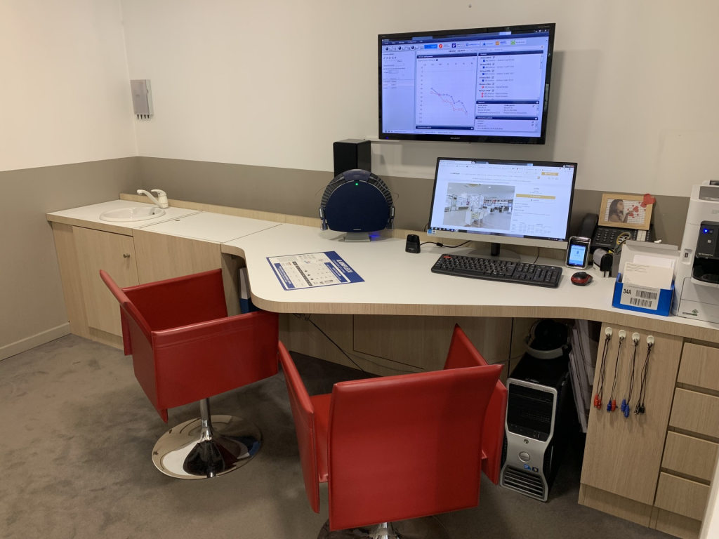 Magasin audioprothesiste 121 boulevard de la République 34400 LUNEL intérieur