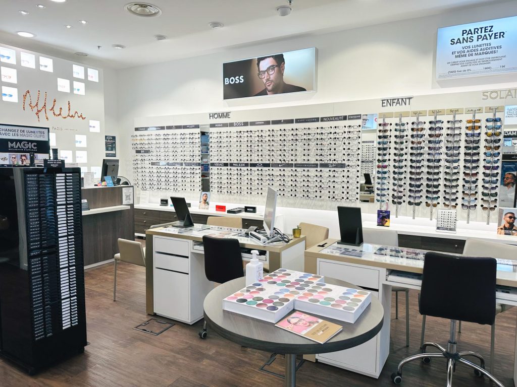 Magasin Opticien C.C. Bay 2 77090 COLLÉGIEN intérieur