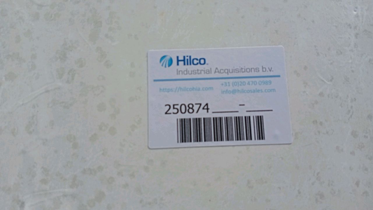 Hatch Calcine Transfer Container - Left Hand