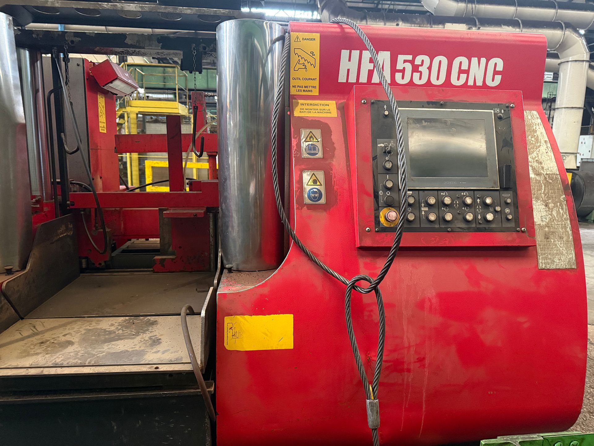 AMADA HFA 530 CNC Band Saw CNC Controlled (2008)