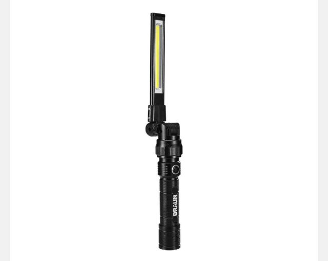 Rechargeable Magnetic Handheld Foldable Slim Bar Work Light 500 Lumen