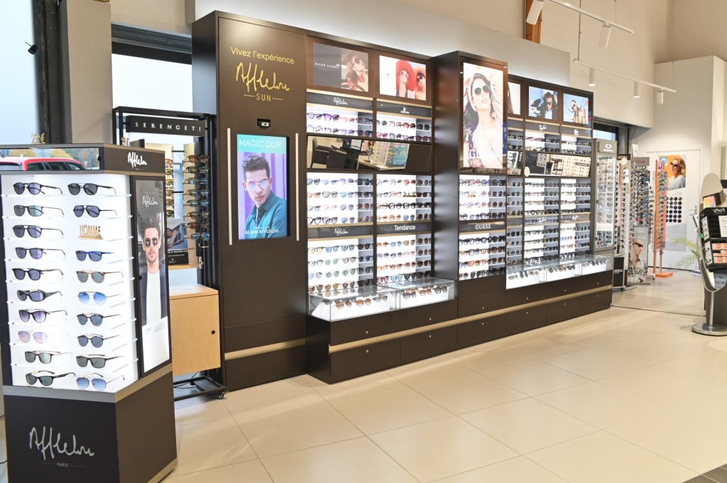 Magasin Opticien 9 rue Duquesne 56400 AURAY intérieur