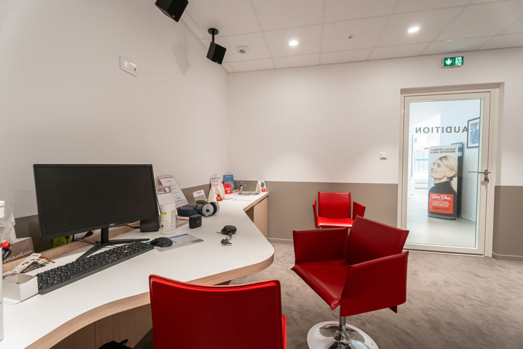 Magasin audioprothesiste Rue Goarem Vraz 29600 SAINT-MARTIN-DES-CHAMPS intérieur